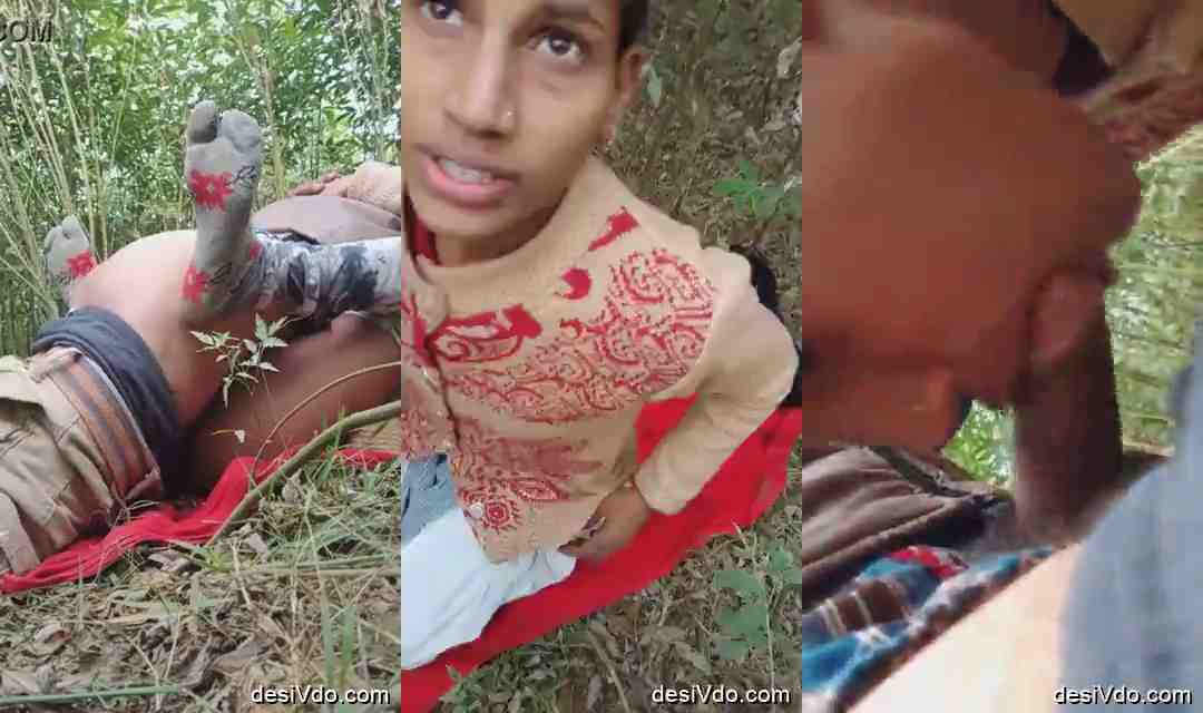 Desi Village Girl got Fucked in Jungle MMS HD
