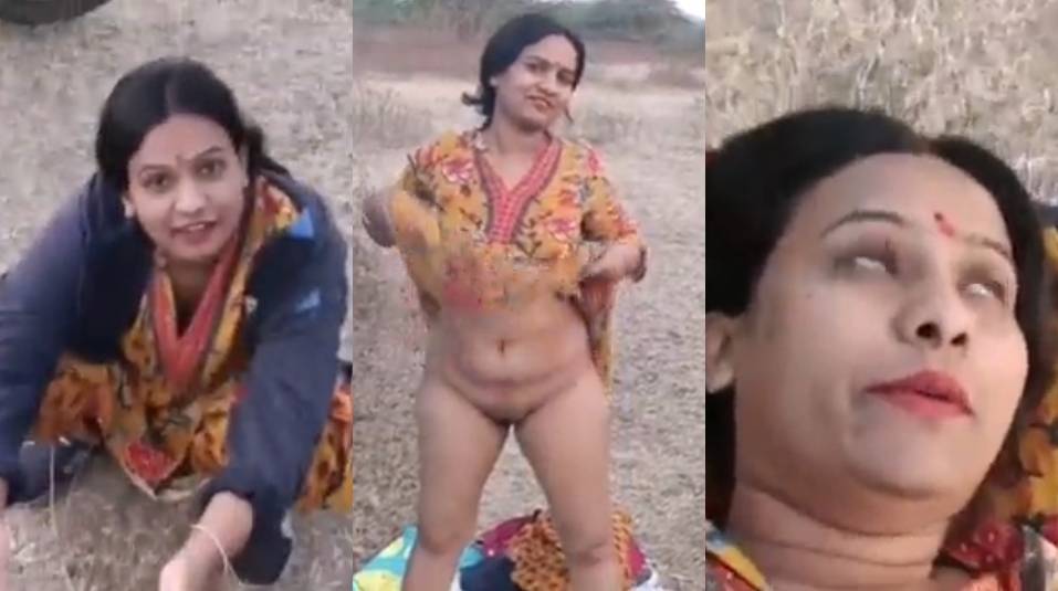 Outdoor Desi Village Bhabhi Sex Viral MMS HD
